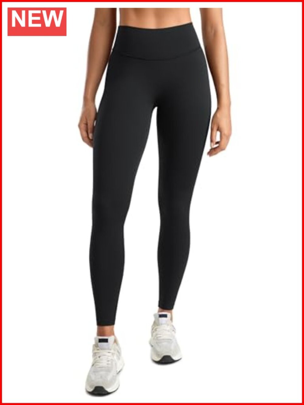 High Waisted No Front Seam Yoga Leggings 25 Inch Inseam Cloudluxe